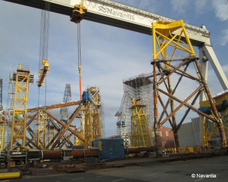 ILG-Stahlbleche für Offshore Projekt in Saint-Brieuc