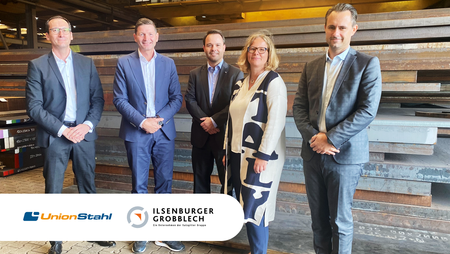 UnionStahl promotes sustainability with CO2-reduced Heavy Plates