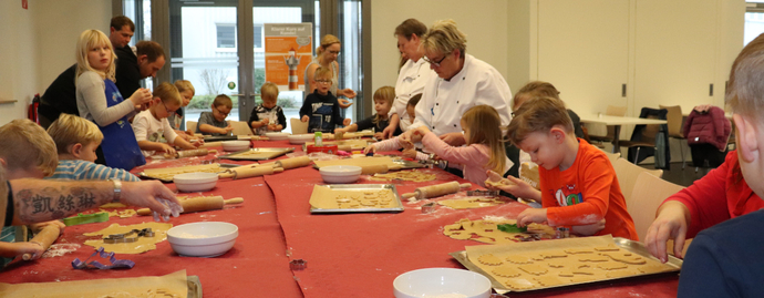 Plätzchenbacken bei der ILG