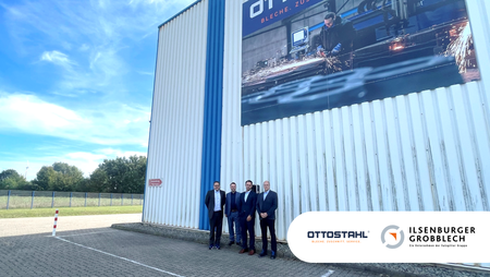 OTTOSTAHL GmbH and Ilsenburger Grobblech GmbH go for CO2-reduced heavy plate