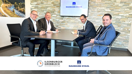 Naumann Stahl GmbH & Co.KG counts on CO2-reduced heavy plates